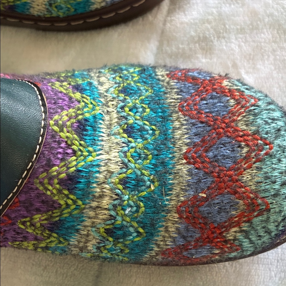 L'atiste Multicolor Patterned Mules - image 3